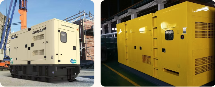 Unit genset Doosan