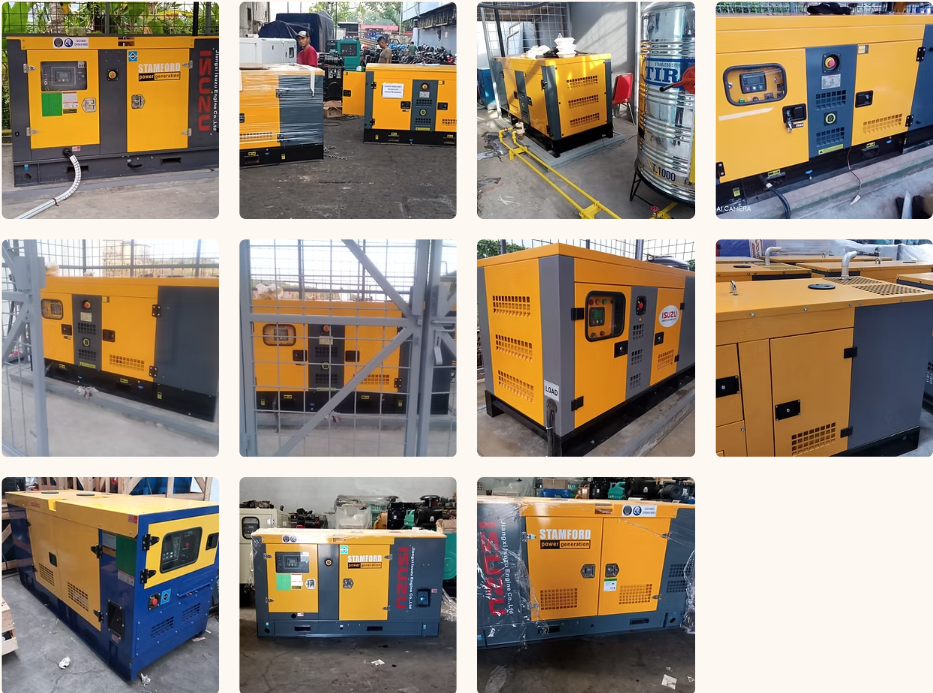 Unit genset Isuzu