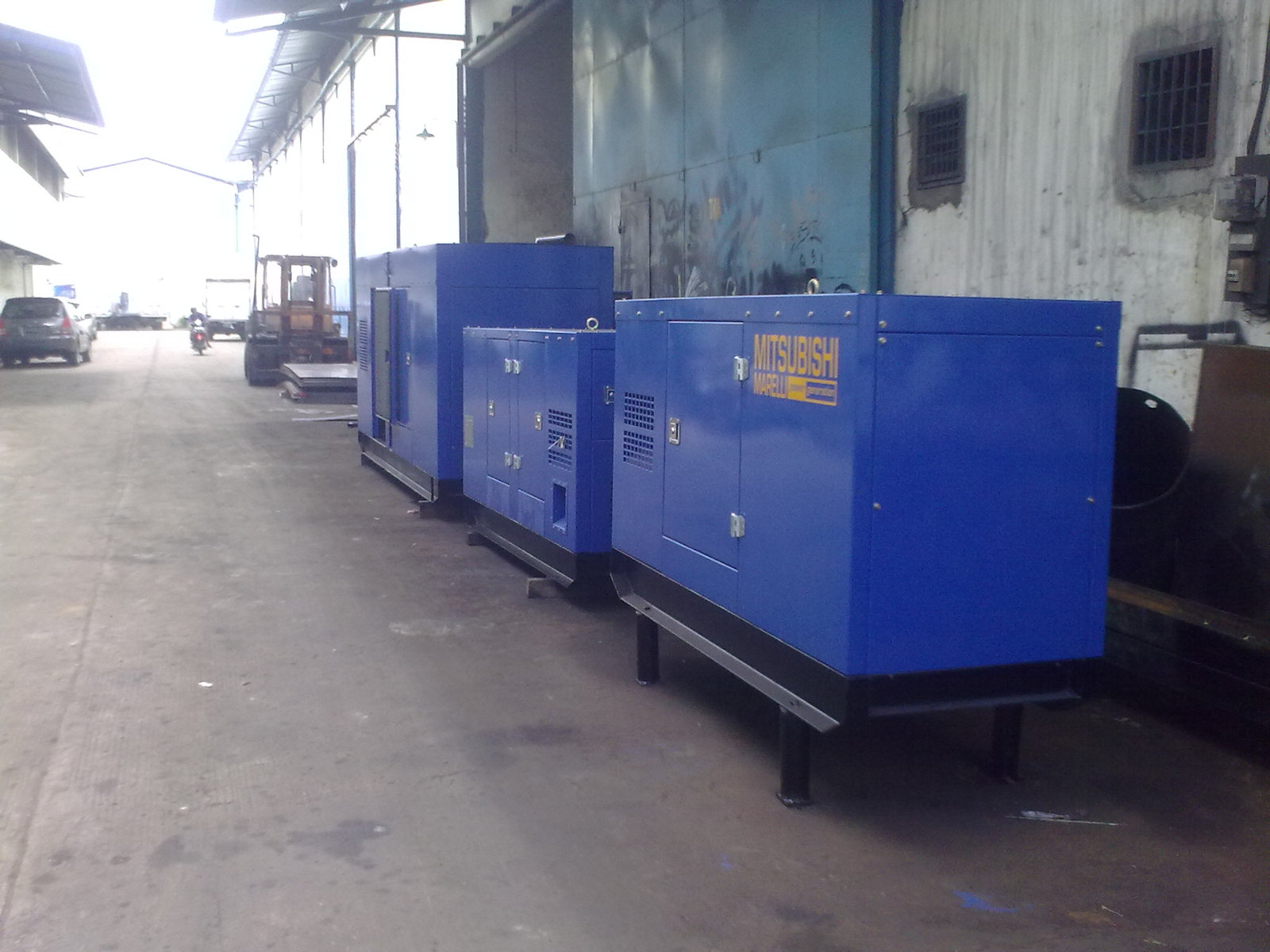 Unit genset Mitsubishi