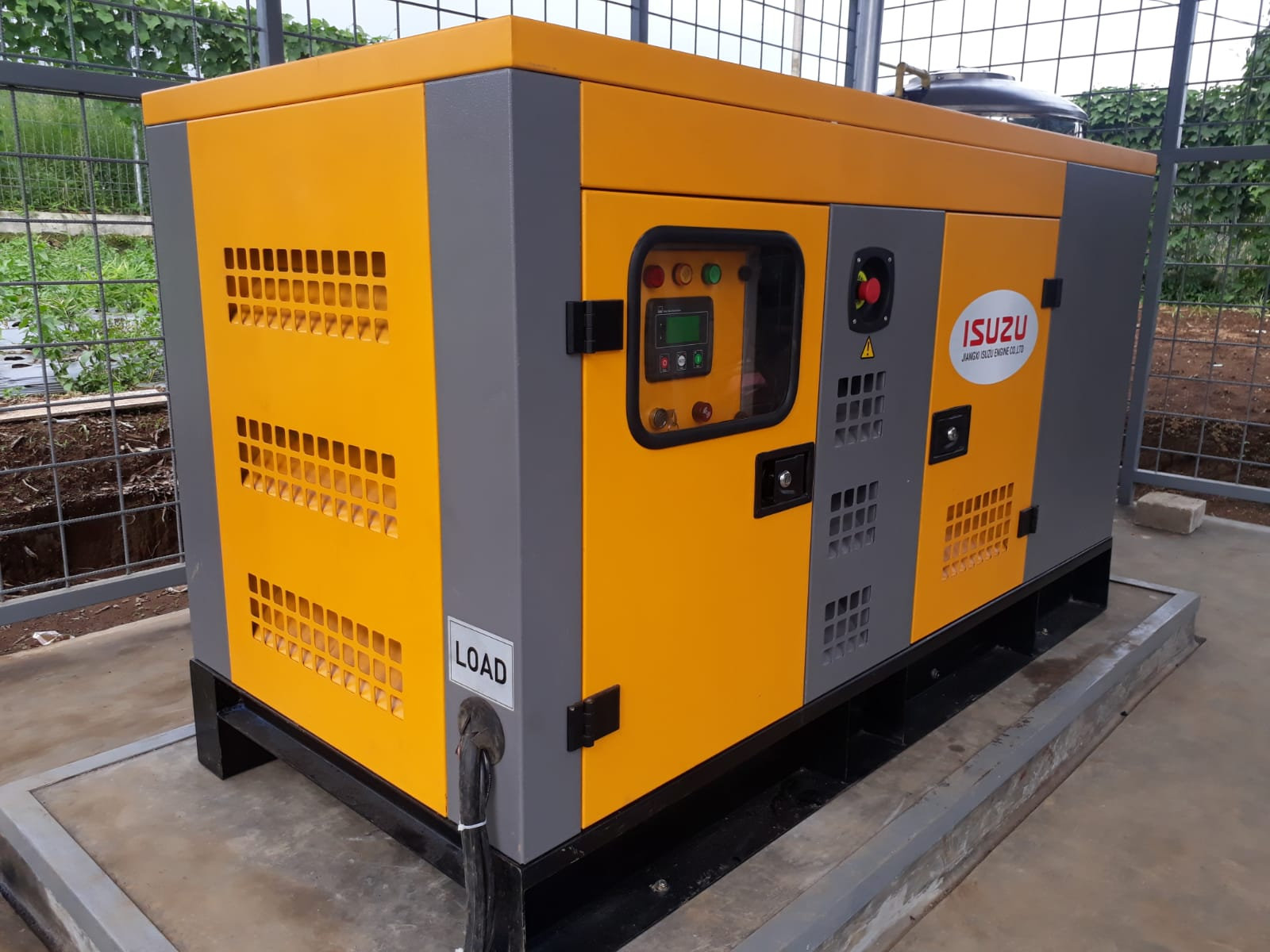 Unit genset Isuzu