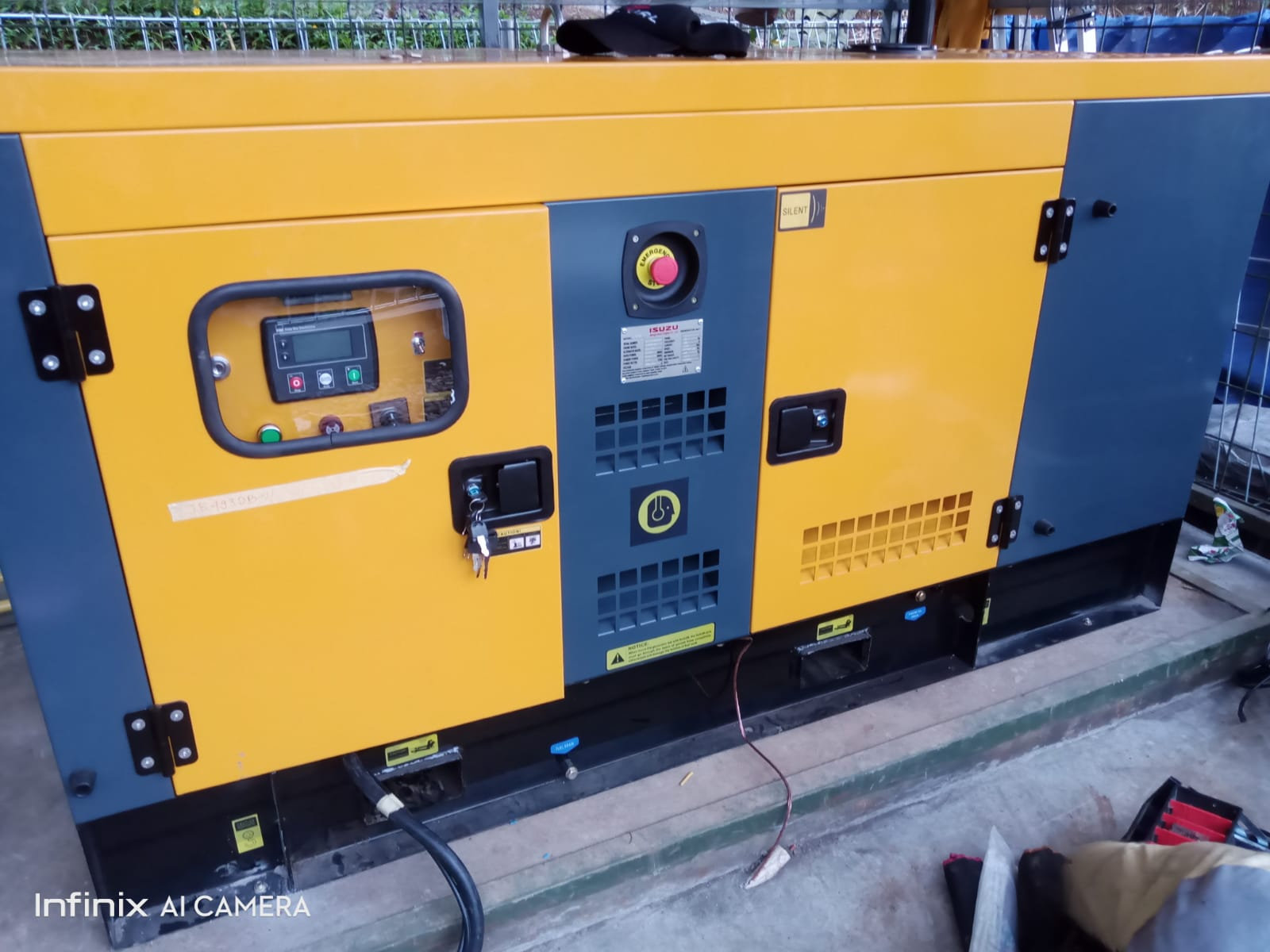 Unit genset Isuzu