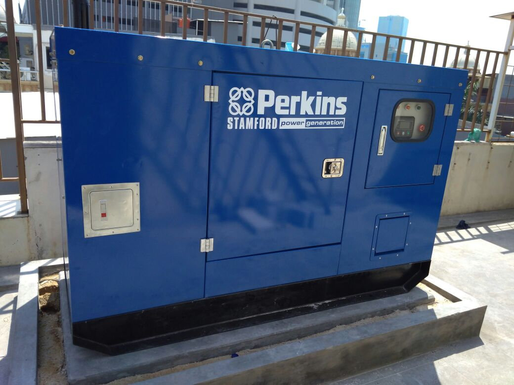 Unit genset yang disediakan Asia Tehnik Sejahtera