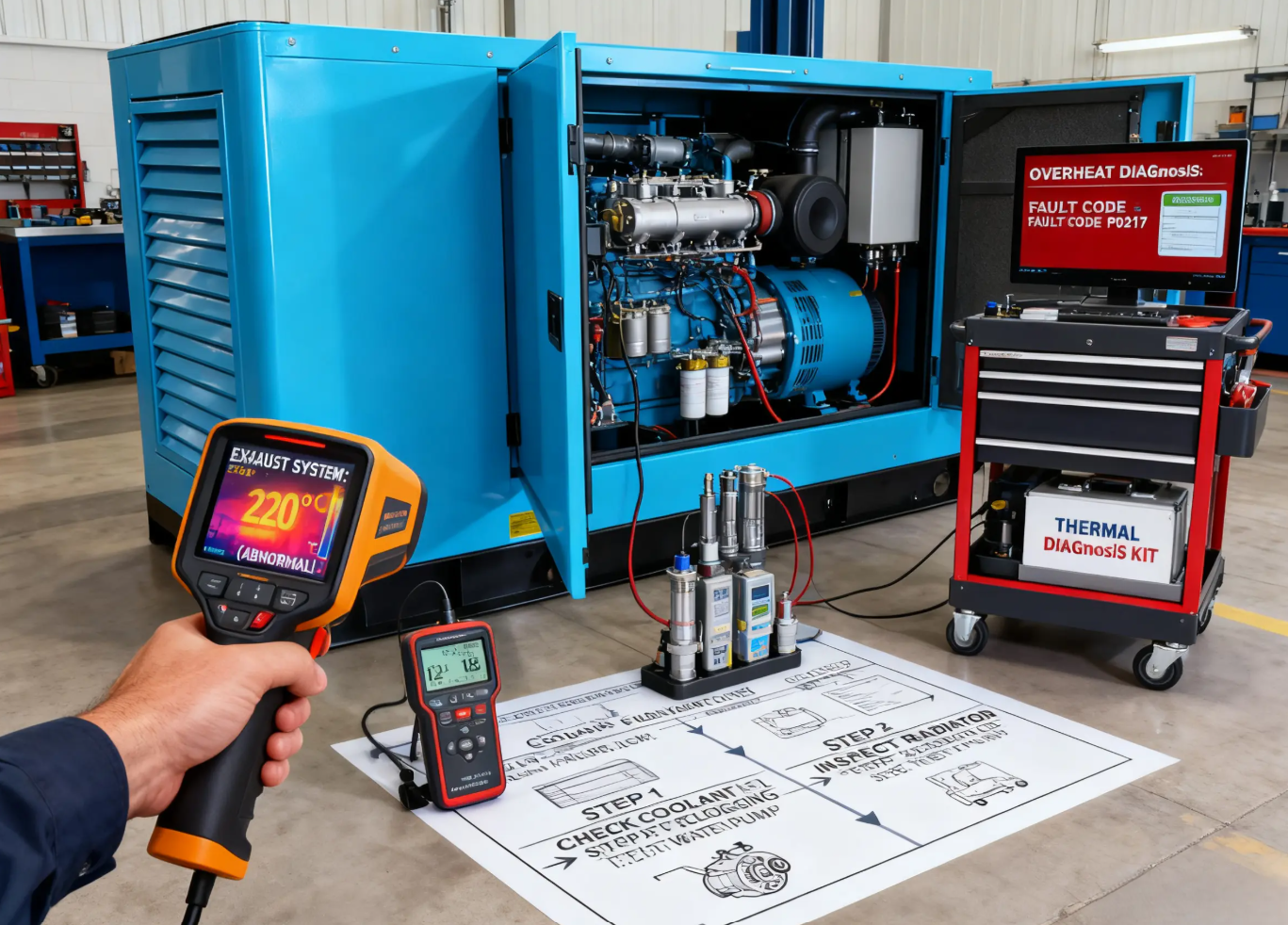 Solusi Komprehensif Mengatasi Overheating pada Unit Genset: Menjaga Performa dan Ketahanan Sistem Pendingin