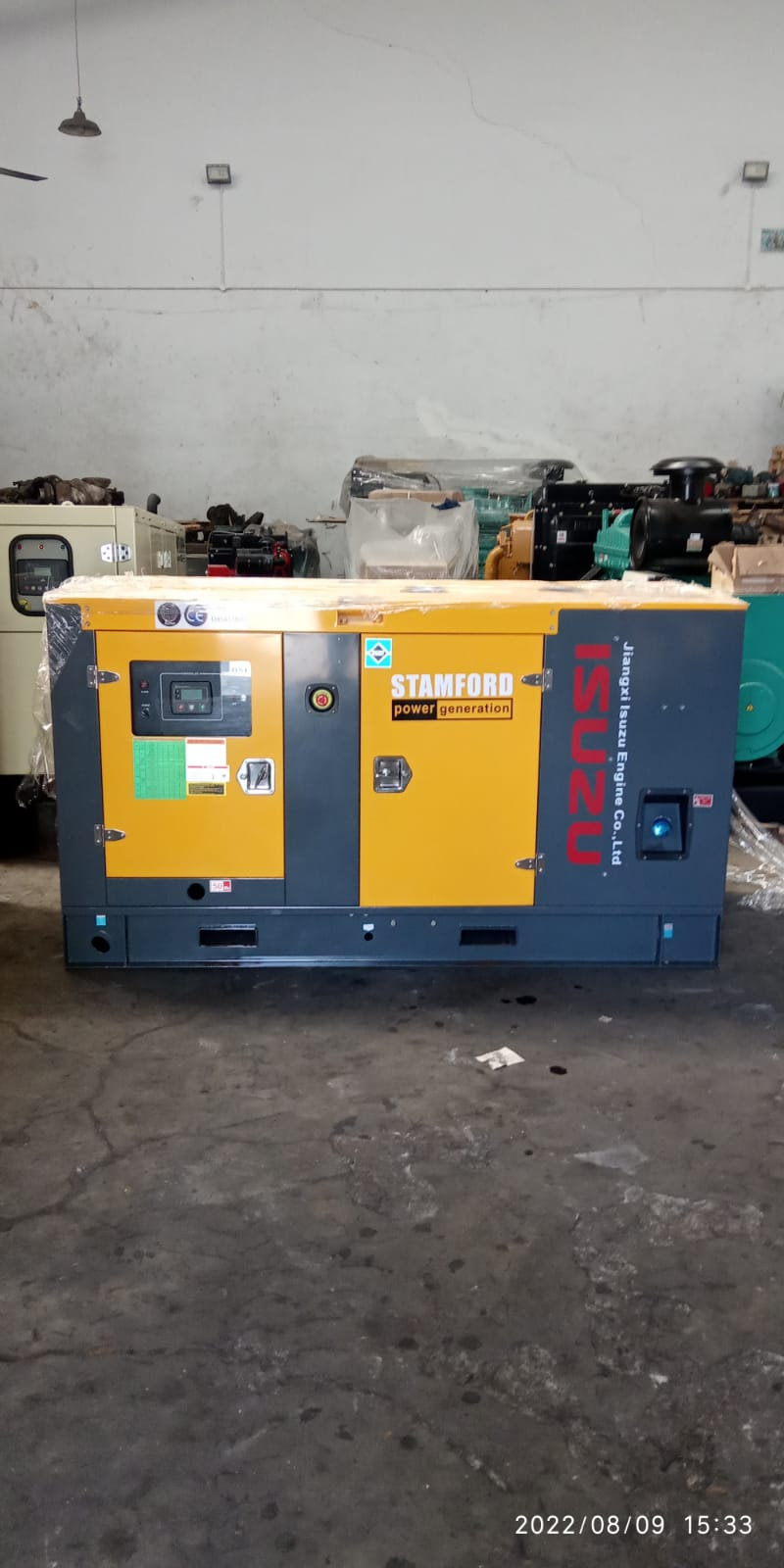 Unit genset Isuzu